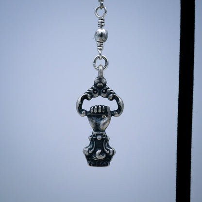 Victorian Hand Earrings