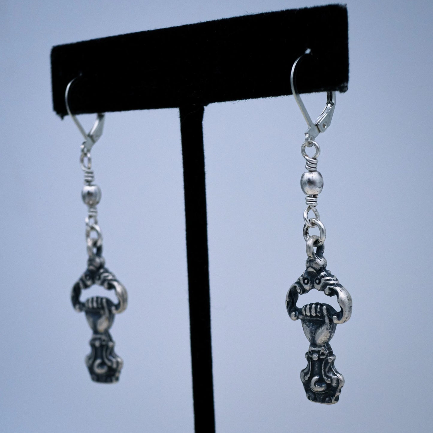 Victorian Hand Earrings