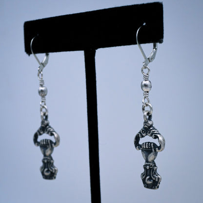 Victorian Hand Earrings