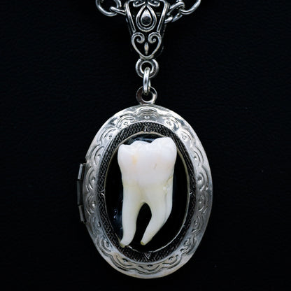 Mourning Molar Locket
