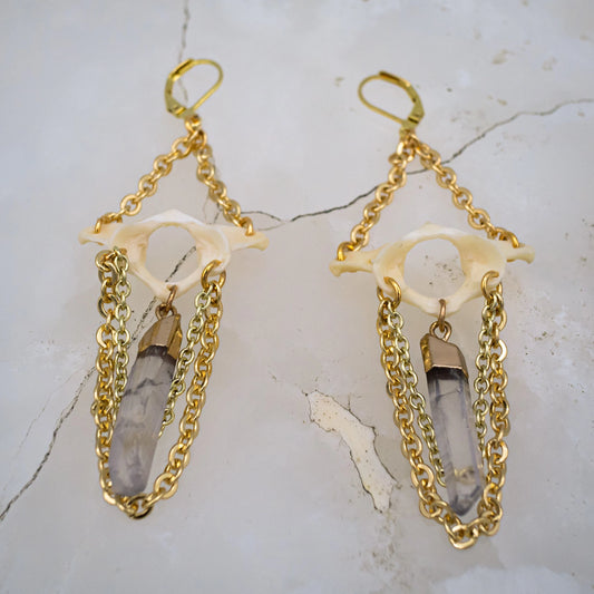 Royal Atlas Bone Earrings
