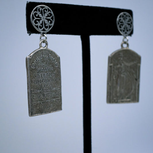 Dearly Departed Tombstone Earrings