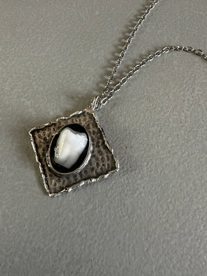 Human Molar Resin Necklace