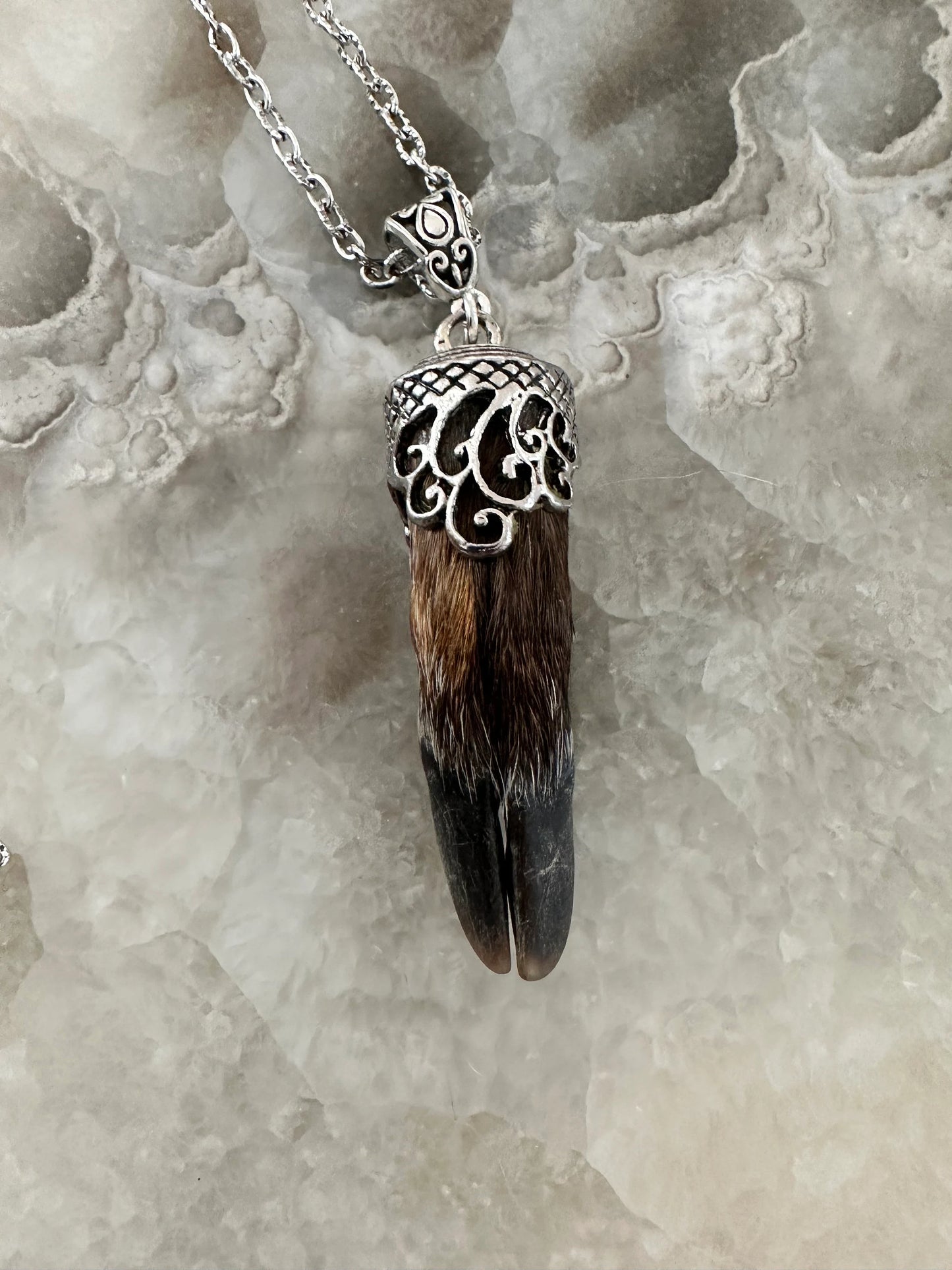 Charivari Cloven Hoof Pendant