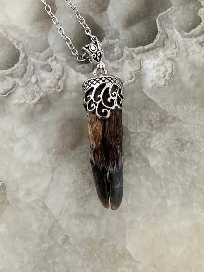 Charivari Cloven Hoof Pendant