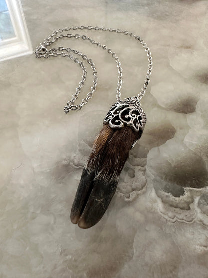 Charivari Cloven Hoof Pendant