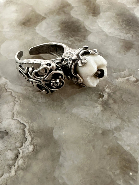Royal Macabre Molar Ring