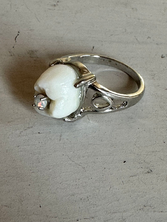 Authentic Opal Molar Ring