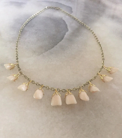 Tooth Fairy's Teeth Charm Necklace