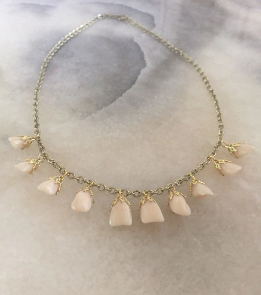 Tooth Fairy's Teeth Charm Necklace