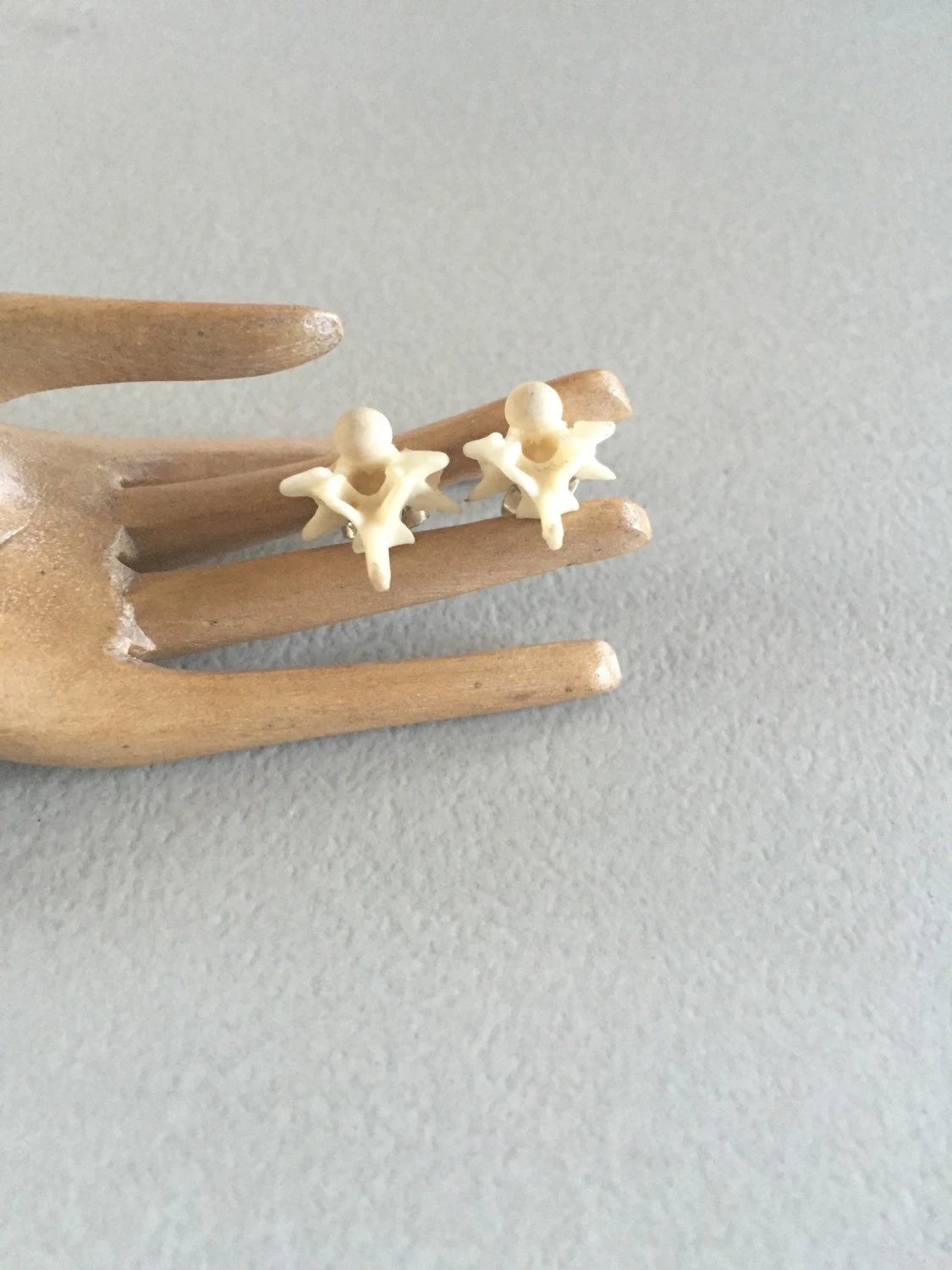 Boa Vertebrae stud earrings